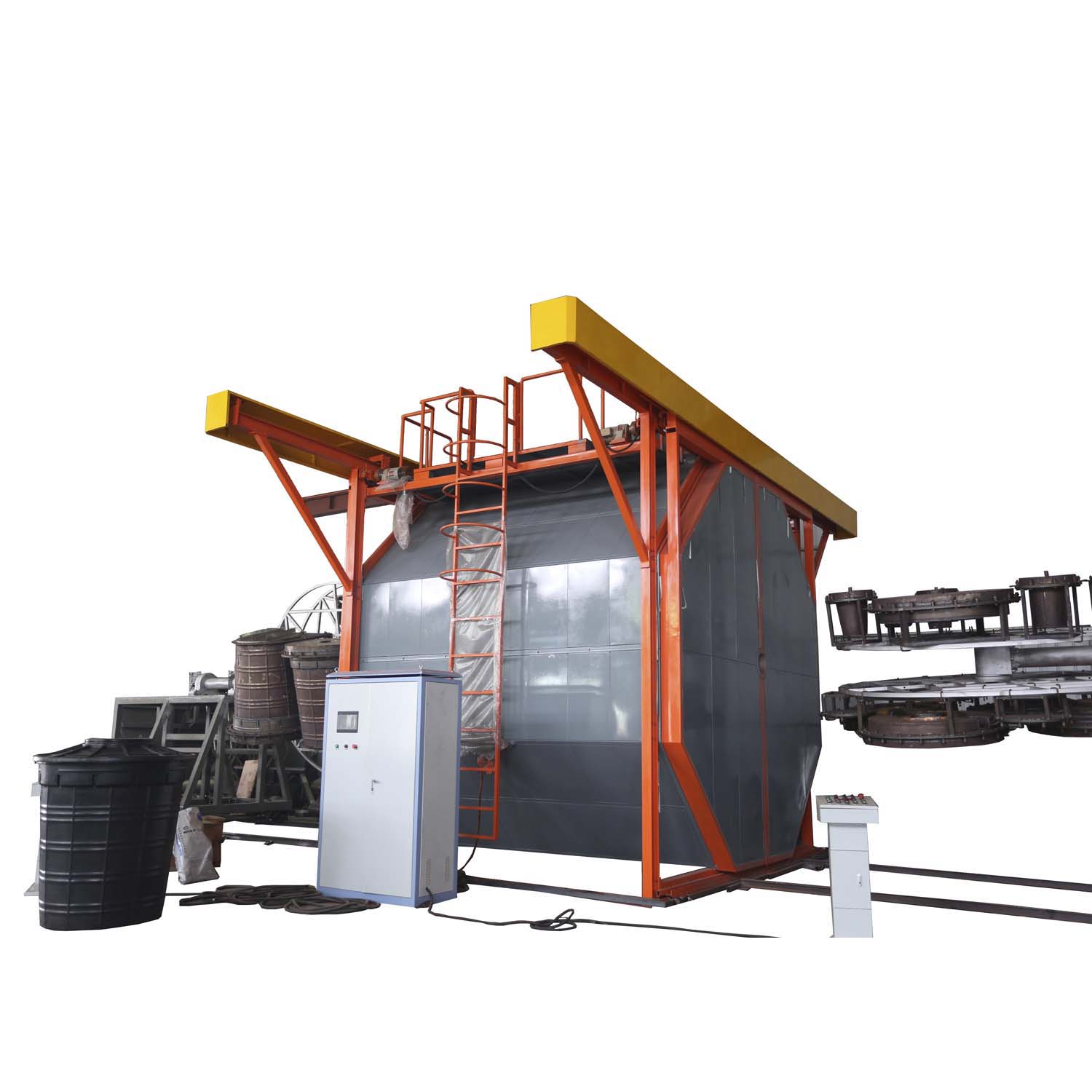 durable rotational shuttle machine with CE certificate
