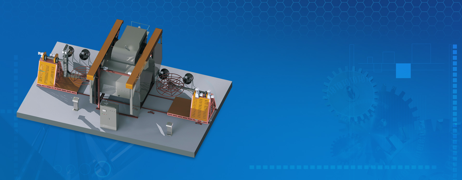 Open Flame Car Roof Rotomolding Machine